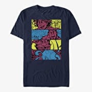 Merch Disney Strange World - Adventurer Bars Unisex T-Shirt Navy Blue