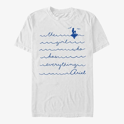 Tricou Merch Disney The Little Mermaid - AIRLE Unisex T-Shirt White