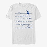 Merch Disney The Little Mermaid - AIRLE Unisex T-Shirt White