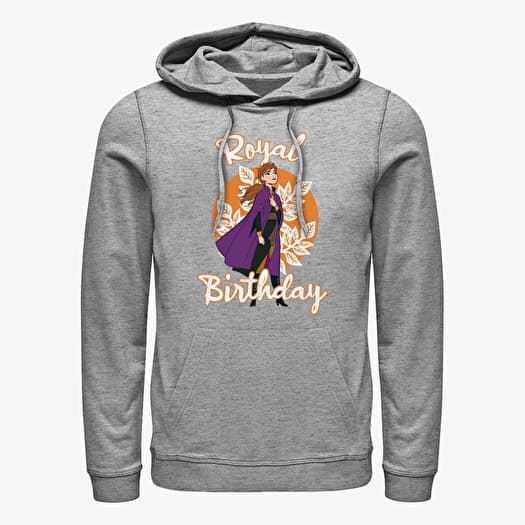 Sudadera Merch Disney Frozen - Anna Birthday Princess Unisex Hoodie Heather Grey