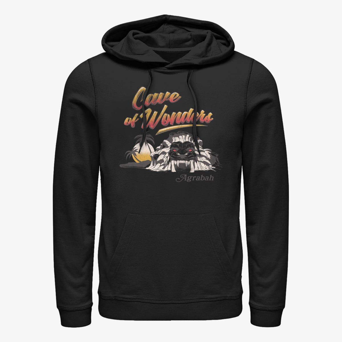 Толстовки та реглани Merch Disney Aladdin Live Action - Cave Of Wonder Unisex Hoodie Black