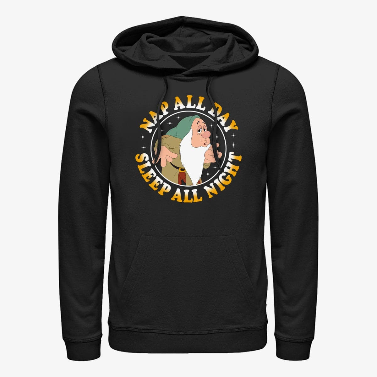 Hættetrøjer og sweatshirts Merch Disney Snow White - Nap All Day Unisex Hoodie Black