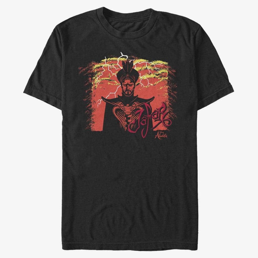 T-shirts Merch Disney Aladdin: Live Action - JAFAR Unisex T-Shirt Black