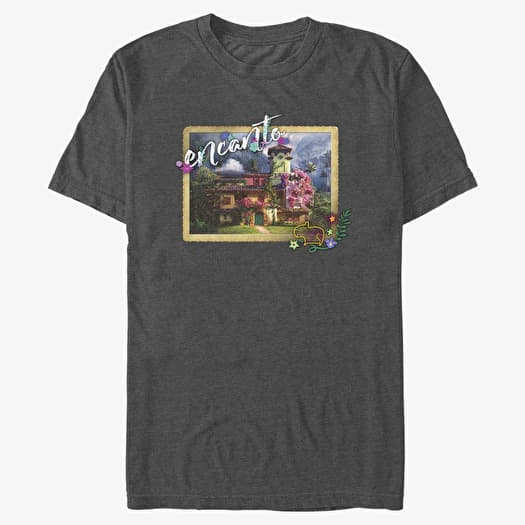 Póló Merch Disney Encanto - Encanto Photo Unisex T-Shirt Dark Heather Grey