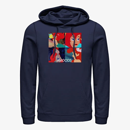 Sudadera Merch Disney The Little Mermaid - Ariel Moods Unisex Hoodie Navy Blue