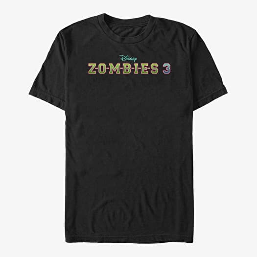 Majica Merch Disney Zombies - Logo Print Unisex T-Shirt Black