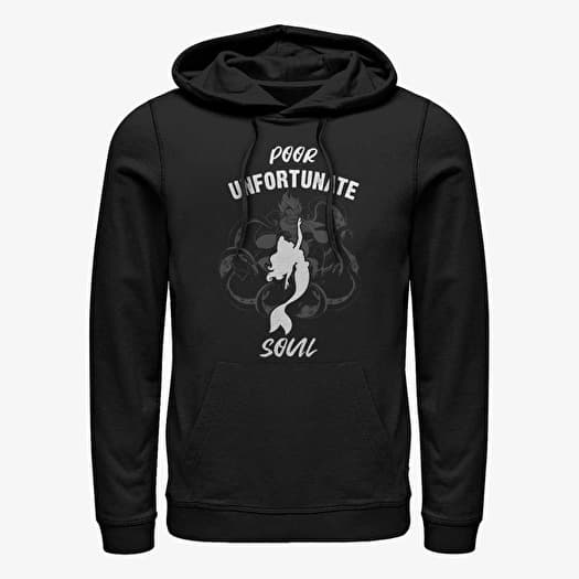 Majica Merch Disney The Little Mermaid - Unfortunate Soul Unisex Hoodie Black