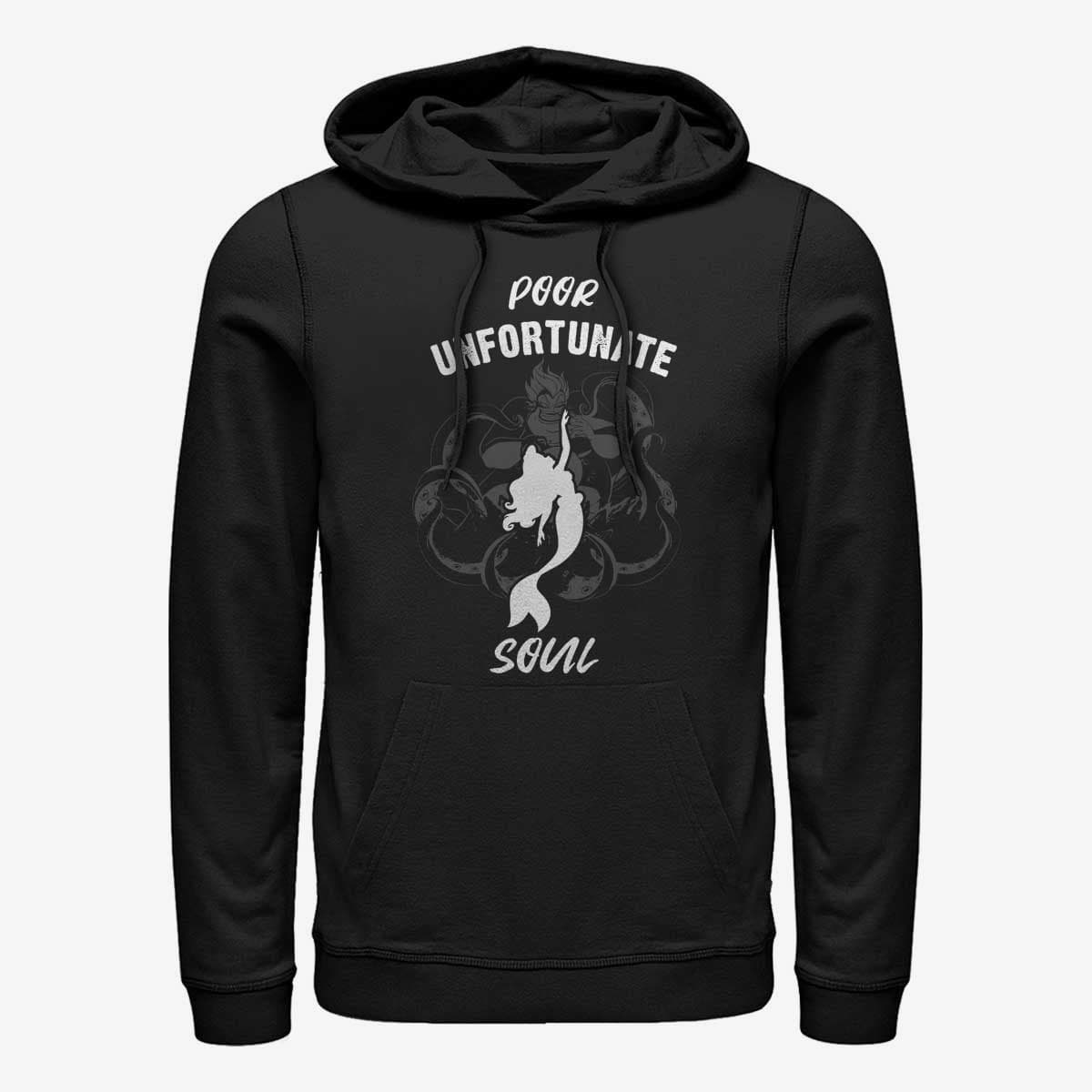Толстовки та реглани Merch Disney The Little Mermaid - Unfortunate Soul Unisex Hoodie Black