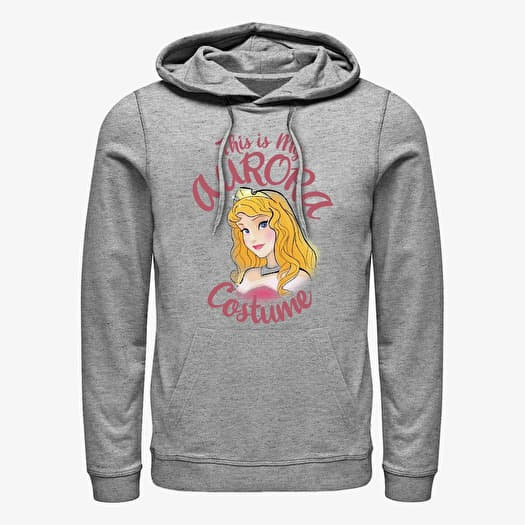 Sweatshirt Merch Disney Sleeping Beauty - Aurora Costume Unisex Hoodie Heather Grey