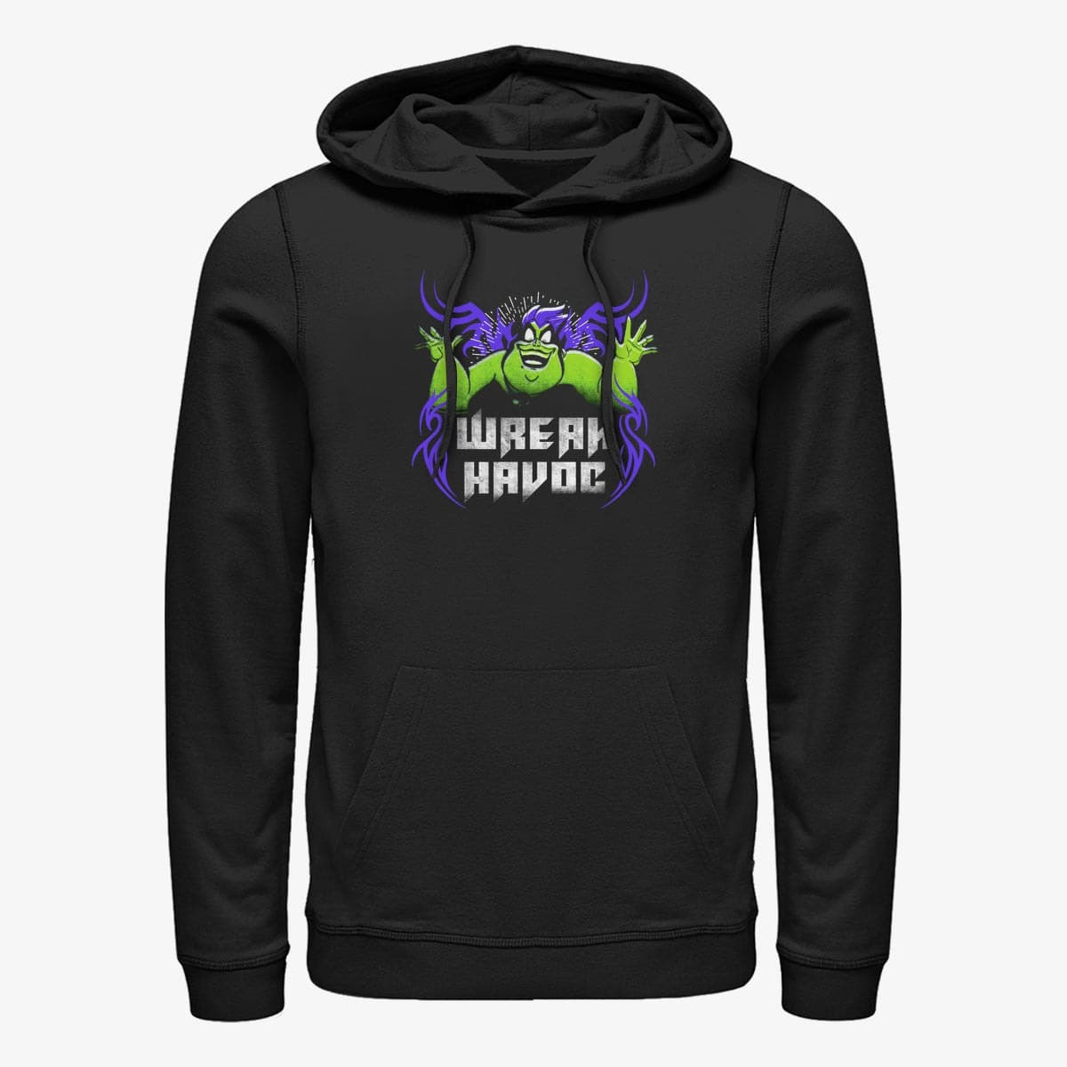 Hoodies and sweatshirts  Merch Disney Villains - URSULA WREAK HAVOC Unisex Hoodie Black