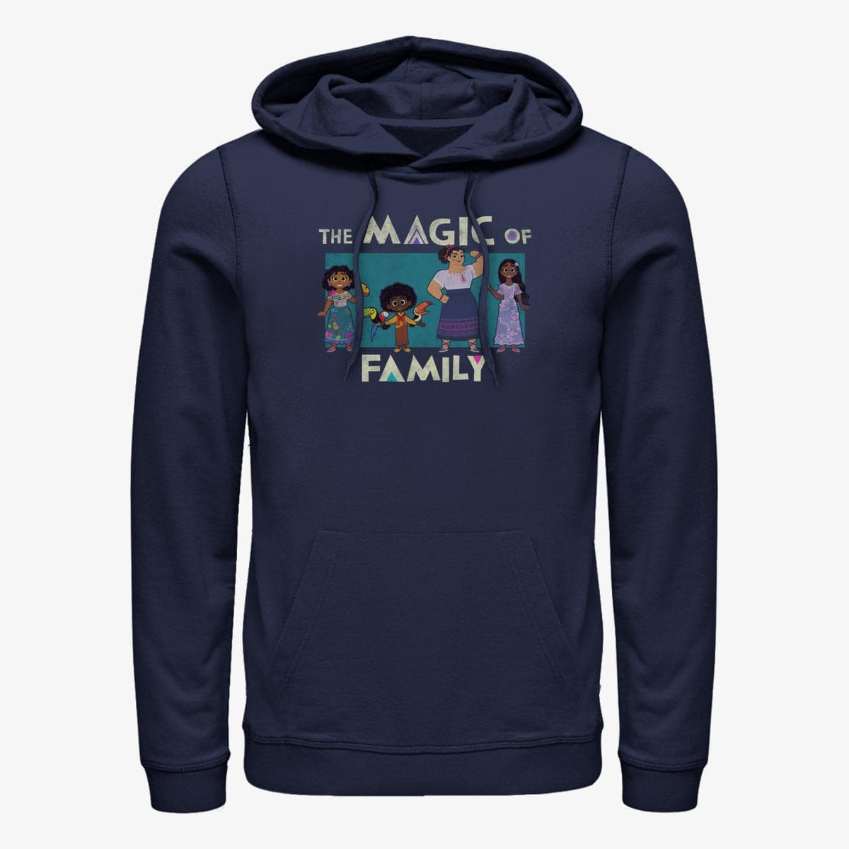 Hoodies and sweatshirts  Merch Disney Encanto - Family Unisex Hoodie Navy Blue