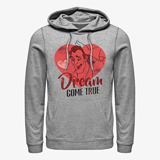 Mikina Merch Disney Villains - Dream Come True Unisex Hoodie Heather Grey