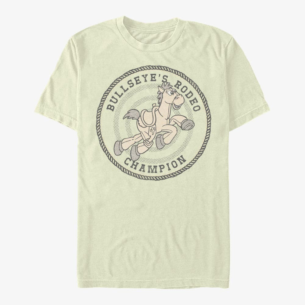 majice kratkih rukava Merch Disney Toy Story 1-3 - Bullseye's Rodeo Unisex T-Shirt Natural