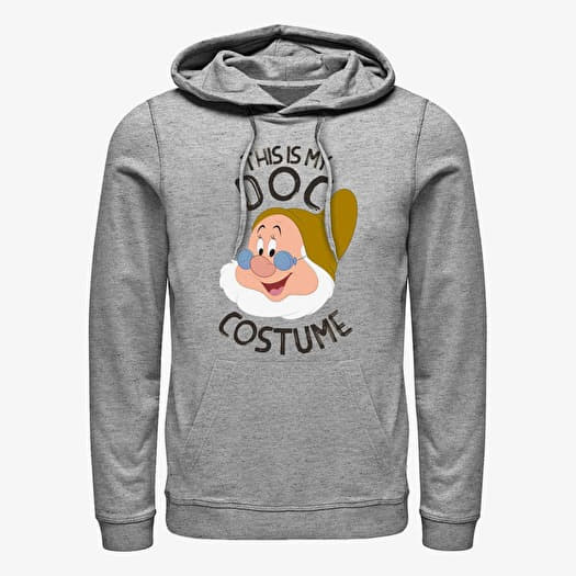 Sweatshirt Merch Disney Snow White - Doc COSTUME Unisex Hoodie Heather Grey