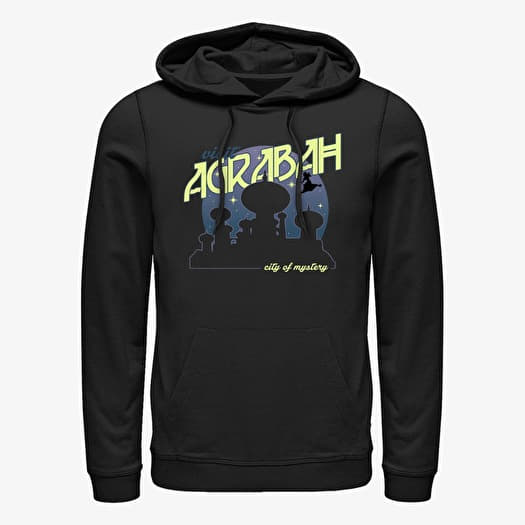 Sudadera Merch Disney Aladdin - Agrabah Postcard Unisex Hoodie Black