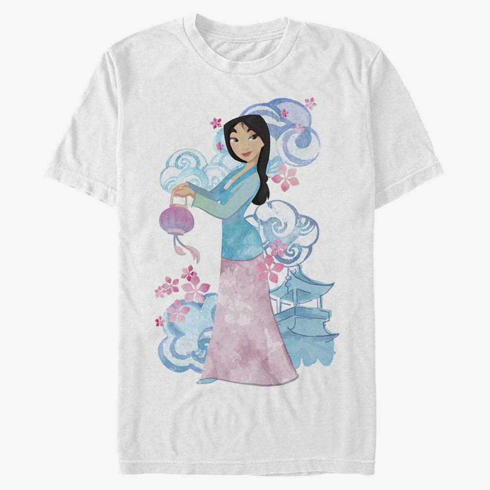 T-shirts Merch Disney Mulan - Strength and Beauty Unisex T-Shirt White
