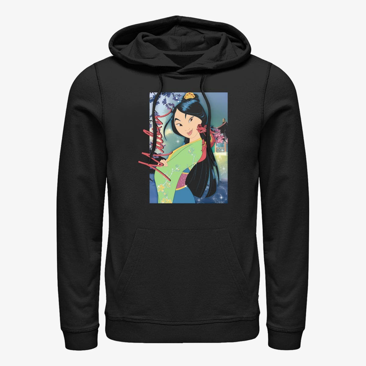 Hoodies and sweatshirts  Merch Disney Mulan - Knock Photo Unisex Hoodie Black