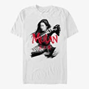 Merch Disney Mulan: Live Action - Fighting Stance Unisex T-Shirt White