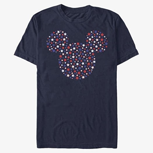 T-shirt Merch Disney Classic Mickey - Stars and Ears Unisex T-Shirt Navy Blue