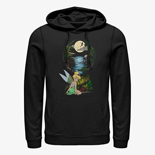 Sweatshirt Merch Disney Peter Pan - KEYHOLE Unisex Hoodie Black