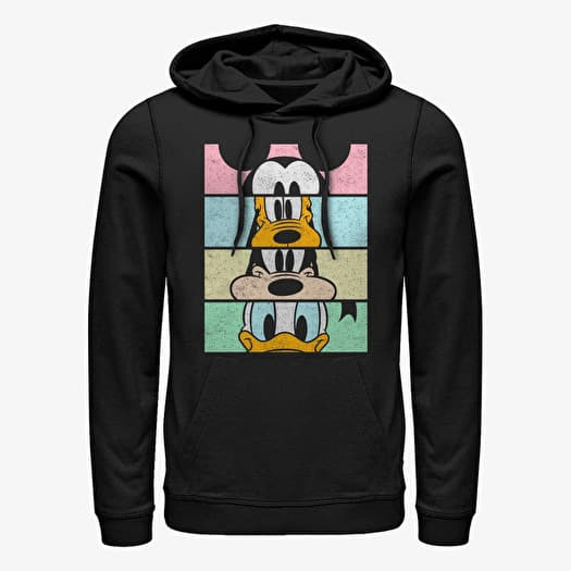 Hanorac Merch Disney Mickey Classic - Crew Crop Unisex Hoodie Black