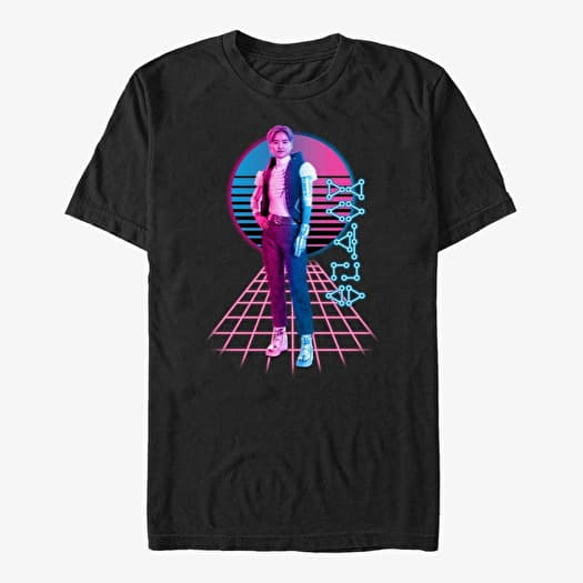 T-shirt Merch Disney Zombies - Cyber Badge Unisex T-Shirt Black