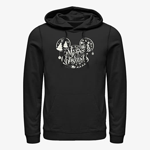 Sweatshirt Merch Disney Mickey & Friends - Holiday Ears Unisex Hoodie Black