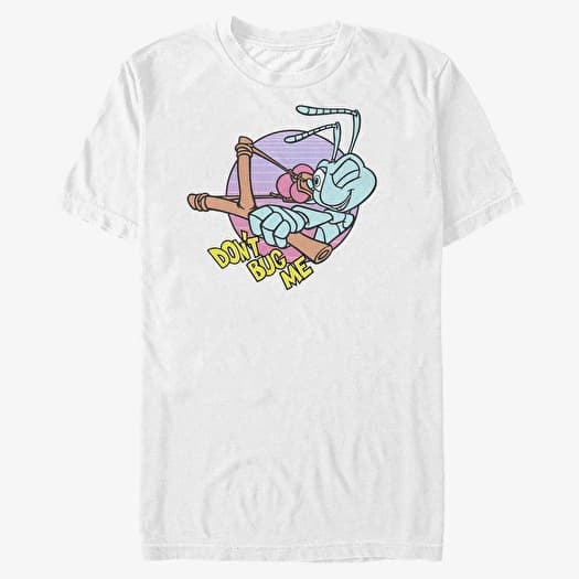 T-shirt Merch Disney A Bug's Life - Bug Sling Unisex T-Shirt White