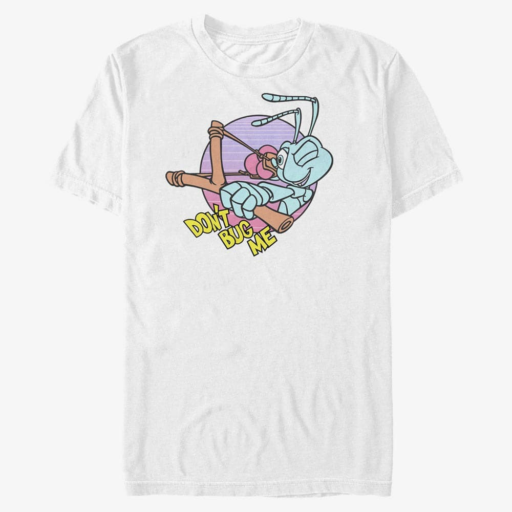 Trička Merch Disney A Bug's Life - Bug Sling Unisex T-Shirt White