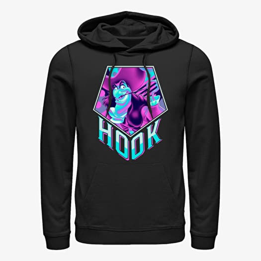 Sweatshirt Merch Disney Villains - Hook Pentaneon Unisex Hoodie Black