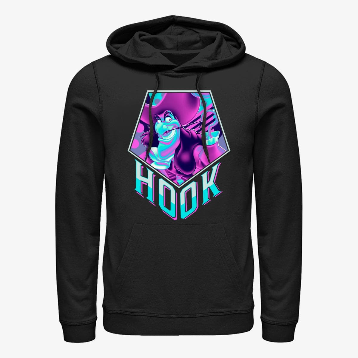 Dukserice Merch Disney Villains - Hook Pentaneon Unisex Hoodie Black