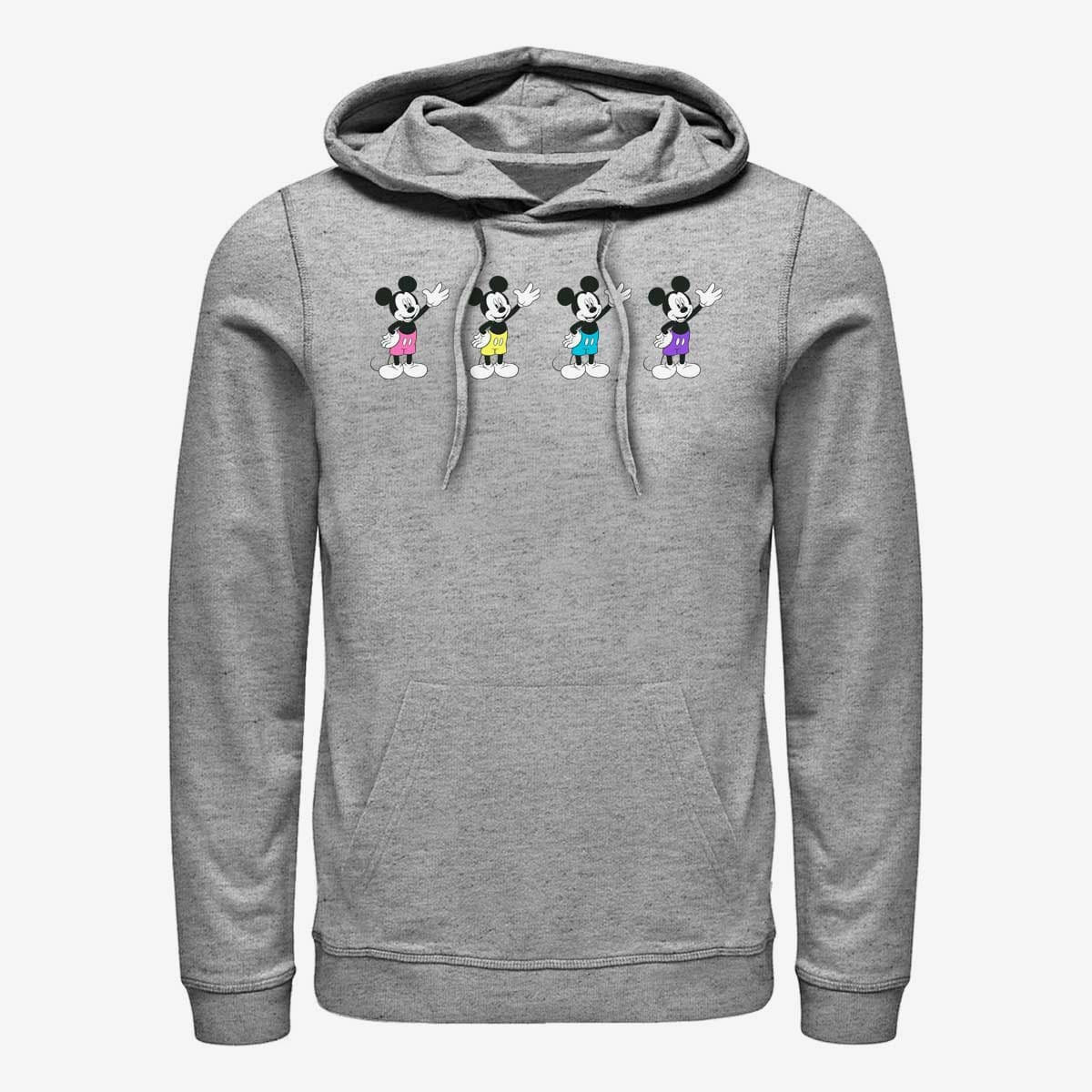 Толстовки та реглани Merch Disney Classic Mickey - Neon Pants Unisex Hoodie Heather Grey