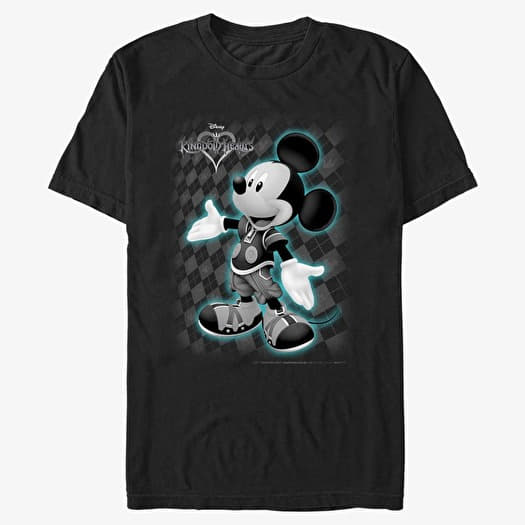 Póló Merch Disney Kingdom Hearts - Mickey Hearts Unisex T-Shirt Black