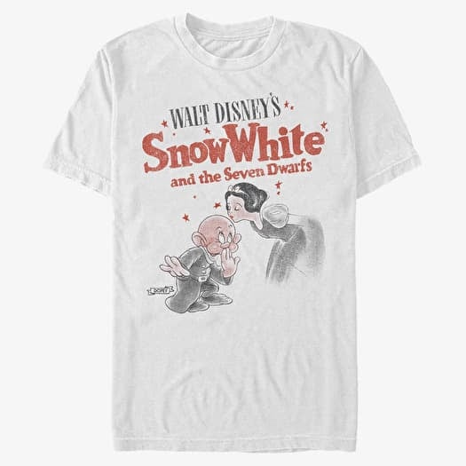 T-särk Merch Disney Snow White - Sweet Kiss Unisex T-Shirt White