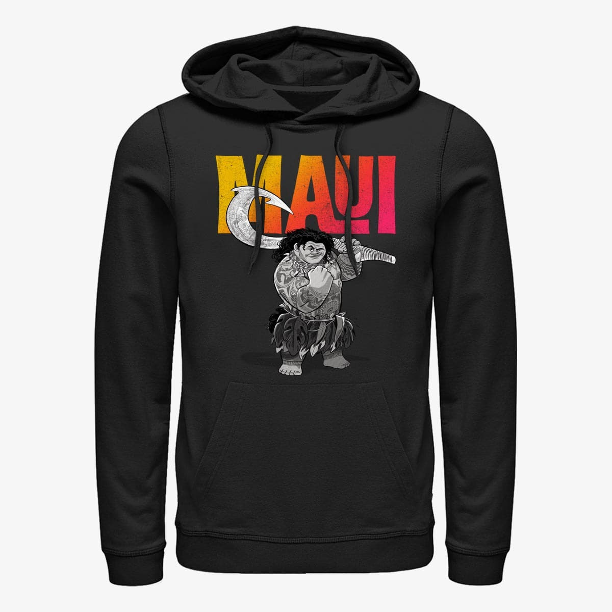Толстовки та реглани Merch Disney Moana - Maui Unisex Hoodie Black
