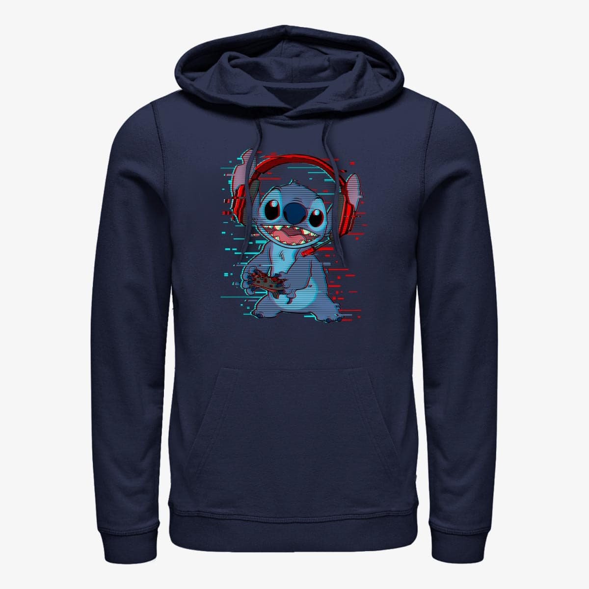 Толстовки та реглани Merch Disney Classics Lilo & Stitch - Stitch Games Unisex Hoodie Navy Blue