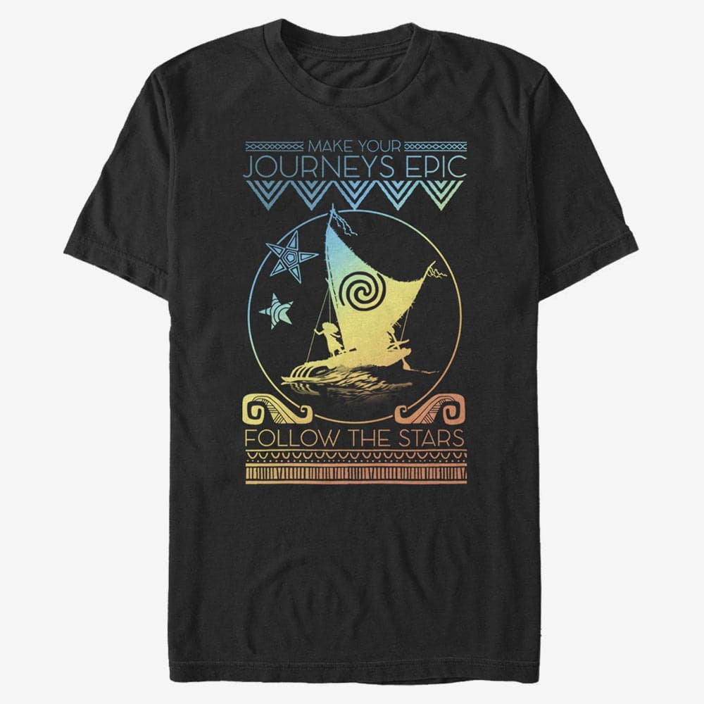 T-shirts Merch Disney Moana - By Starlight Unisex T-Shirt Black