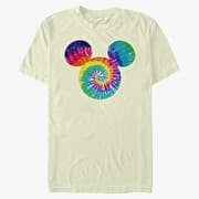Merch Disney Classic Mickey - Mickey Tie Dye Fill Unisex T-Shirt Natural