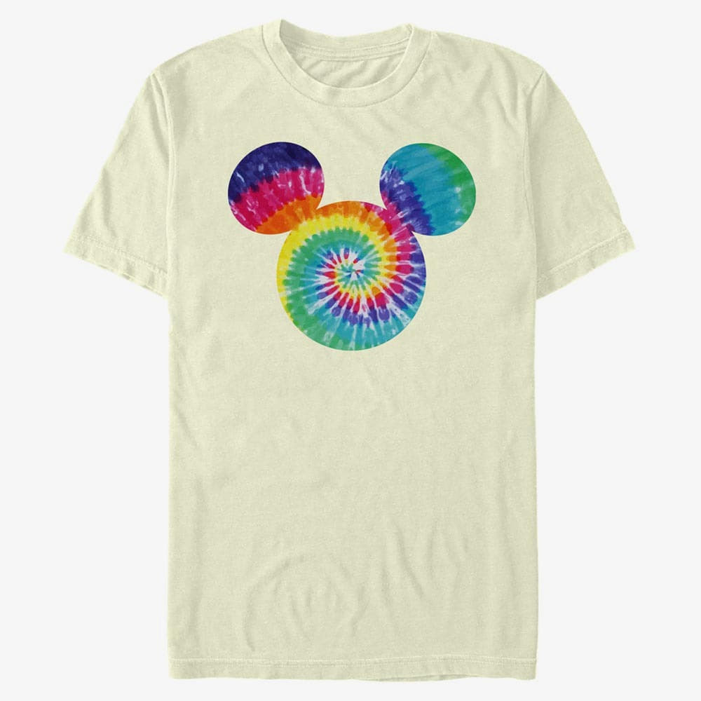 T-Shirts Merch Disney Classic Mickey - Mickey Tie Dye Fill Unisex T-Shirt Natural