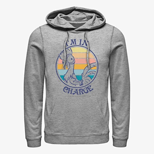 Sweatshirt Merch Disney Moana - Sunset Hei Hei Unisex Hoodie Heather Grey