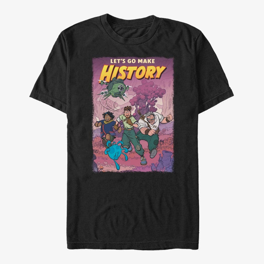 T-särgid Merch Disney Strange World - History Unisex T-Shirt Black