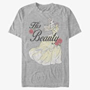 Merch Disney Beauty & The Beast - His Beauty Unisex T-Shirt Heather Grey
