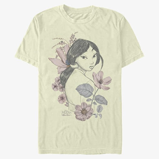 Tričko Merch Disney Mulan - MULAN MAGNOLIA Unisex T-Shirt Natural