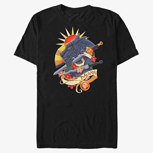 Merch Disney Mulan - Great Stone Dragon Unisex T-Shirt Black