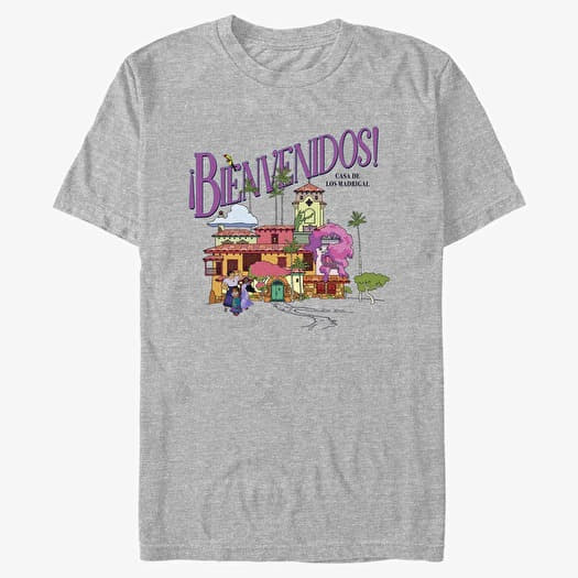 Tričko Merch Disney Encanto - Destination Casa Unisex T-Shirt Heather Grey