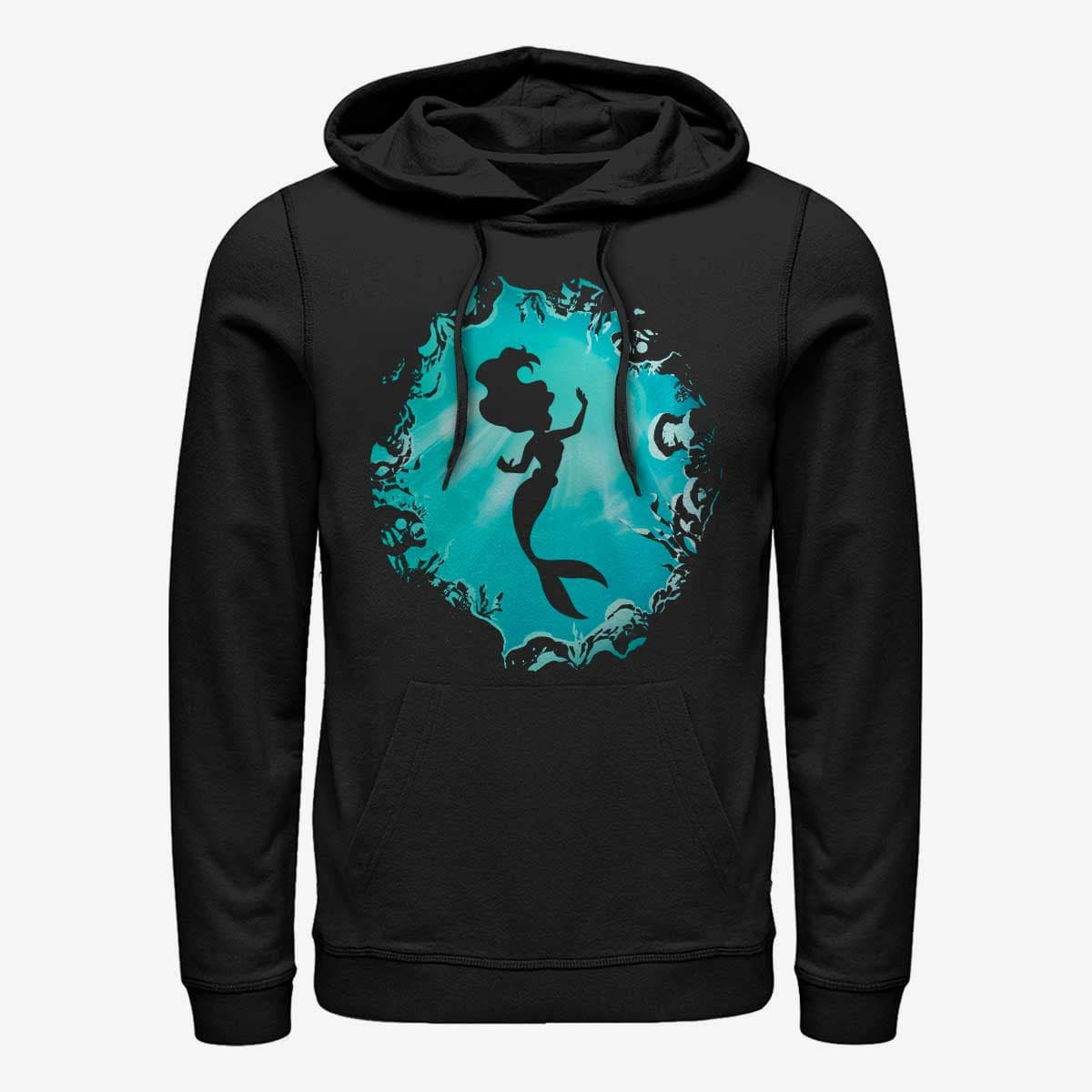 Толстовки та реглани Merch Disney The Little Mermaid - Ariels Grotto Unisex Hoodie Black