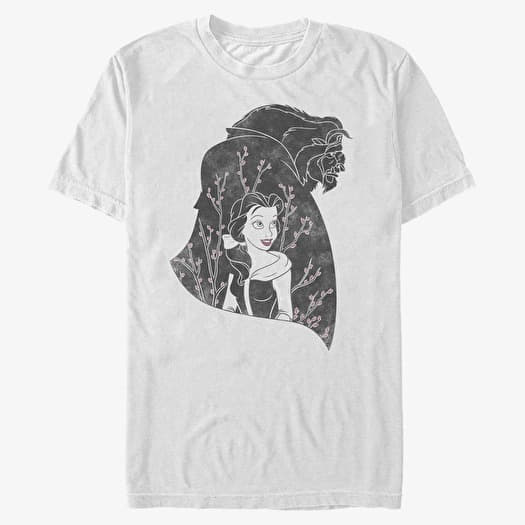 T-särk Merch Disney Beauty & The Beast - In My Heart Unisex T-Shirt White