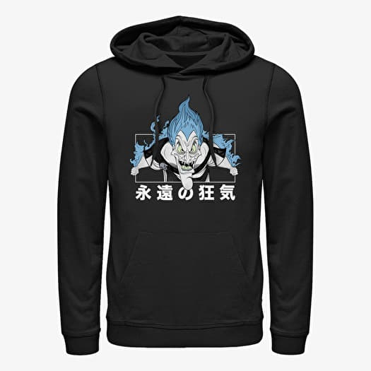 Sweatshirt Merch Disney Villains - Hades Kanji Unisex Hoodie Black