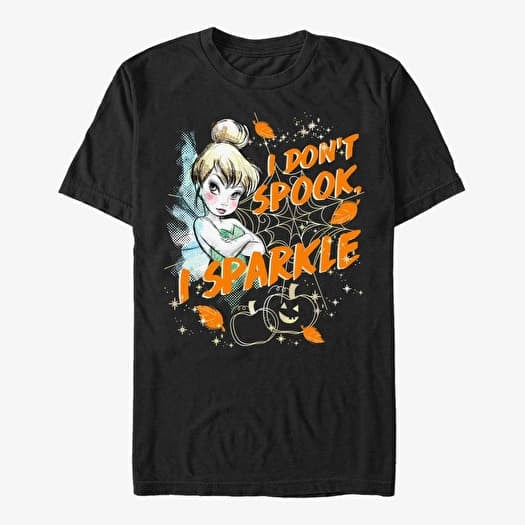 Merch Disney Peter Pan - Sparkle not Spook Unisex T-Shirt Black