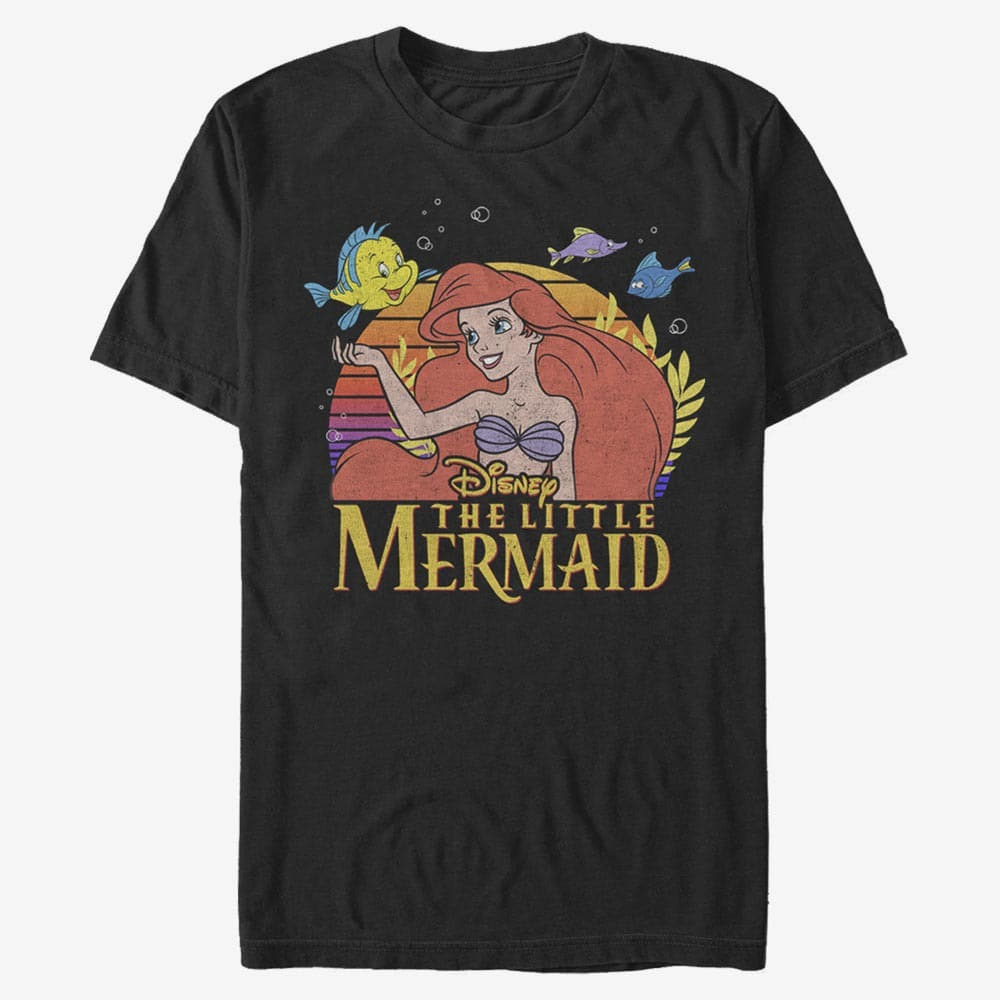 Merch Disney The Little Mermaid LM Title Unisex TShirt